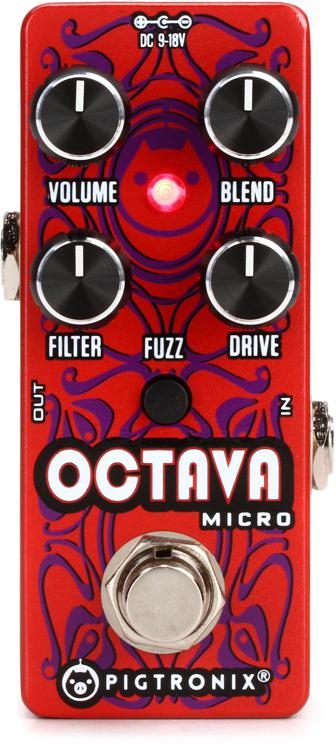 Pigtronix Octava Micro Octave Fuzz & Distortion Pedal | Music