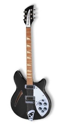 RICKENBACKER 360 ELECTRIC GUITAR JETGLO - Music Planet New Zealand