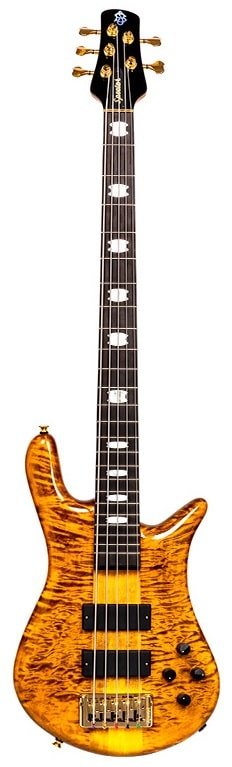 SPECTOR EURO 5LT 5 STRING BASS IN TIGER EYE GLOSS - Music Planet New Zealand