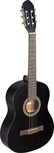 STAGG 3/4 SIZE LINDEN CLASSIC BLACK - Music Planet New Zealand
