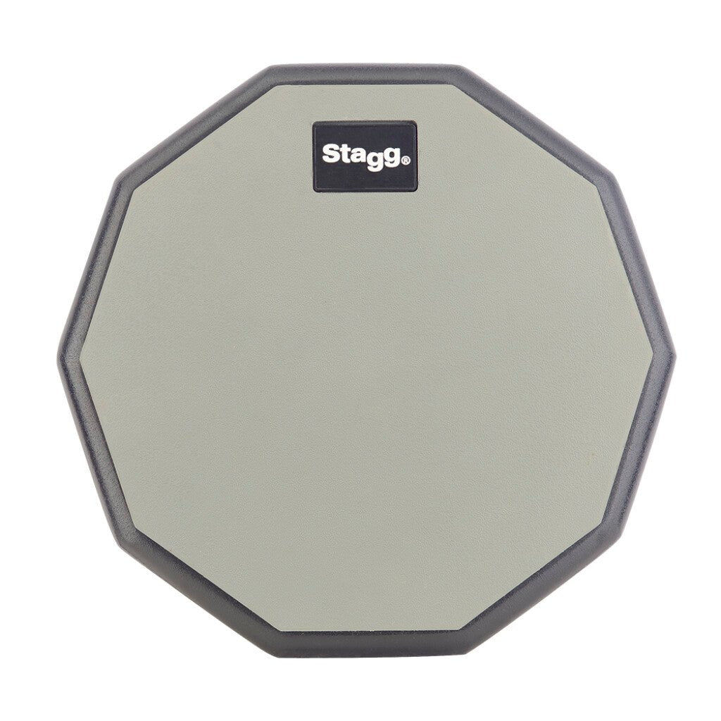STAGG 8" PRACTICE PAD - 10 SIDED - Music Planet New Zealand