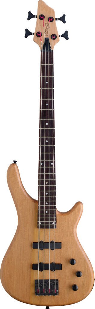 STAGG BC300 FUSION BASS 3/4 IN NATURAL SATIN - Music Planet New Zealand