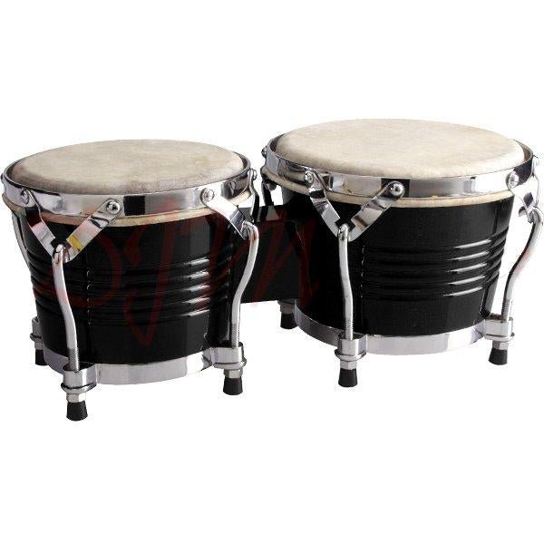 STAGG BW200 - BK WOOD BONGO BLACK - Music Planet New Zealand