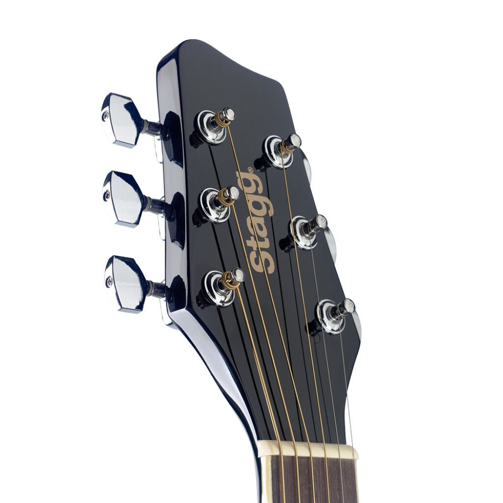 STAGG GRAND AUDITORIUM ACOUSTIC BLACK - Music Planet New Zealand