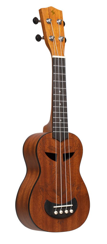 STAGG SOPRANO TIKI UKULELE MAHO W/BAG - Music Planet New Zealand