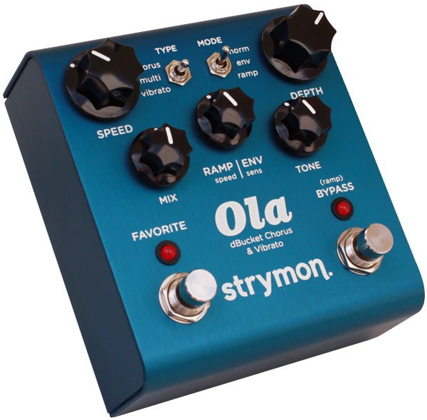 Strymon Ola Dbucket Chorus and Vibrato - Pedals | Music Planet NZ