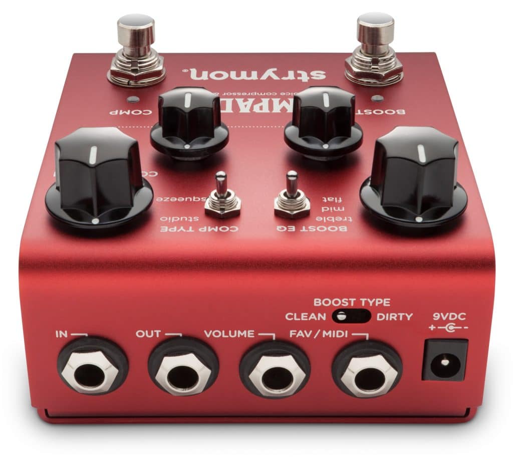 STRYMON DUAL VOICE COMPRESSOR AND BOOST - Music Planet New Zealand