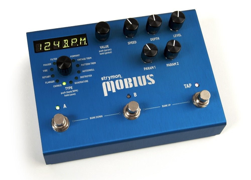 STRYMON MOBIUS MODULATION PEDAL - Music Planet New Zealand