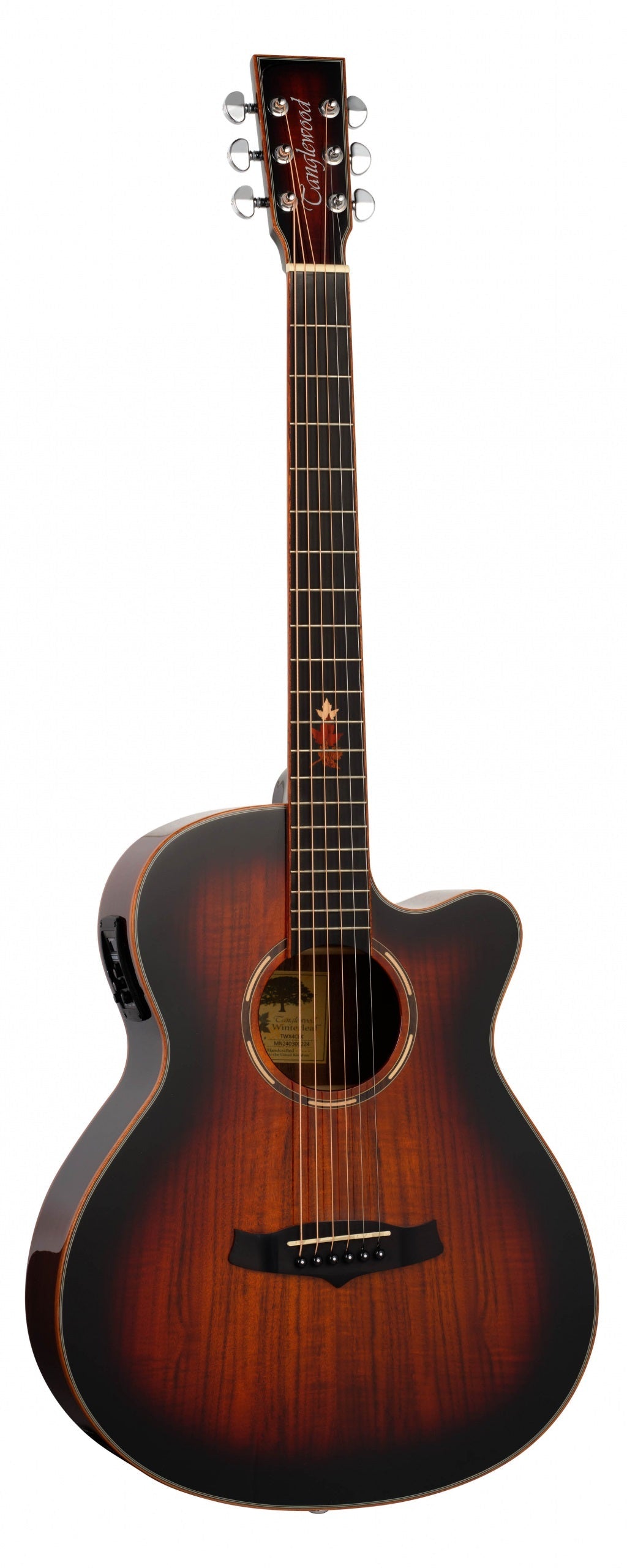 Tanglewood TWX4CEK Winterleaf Super Folk Electro - Acoustic Guitar - Music Planet NZ