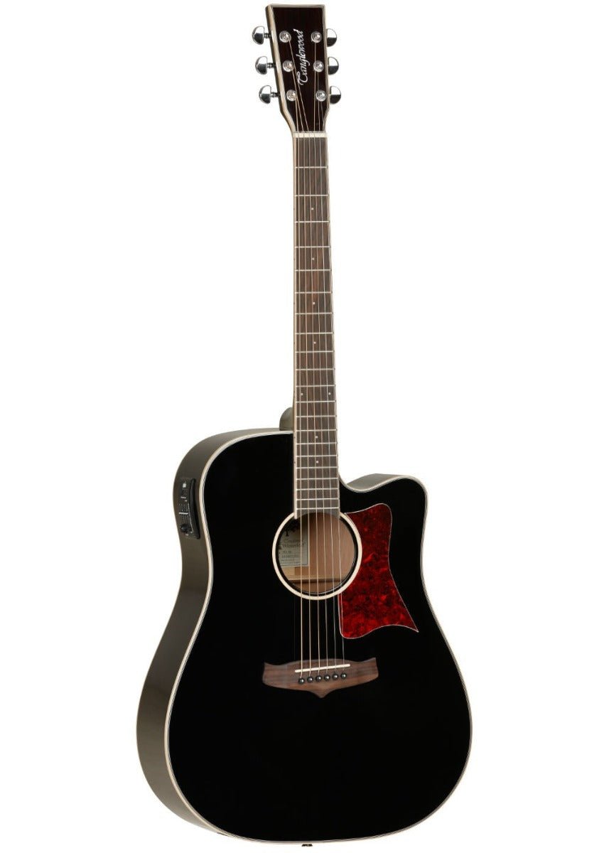 TANGLEWOOD WINTERLEAF DREAD BK SHADOW AC - Music Planet New Zealand