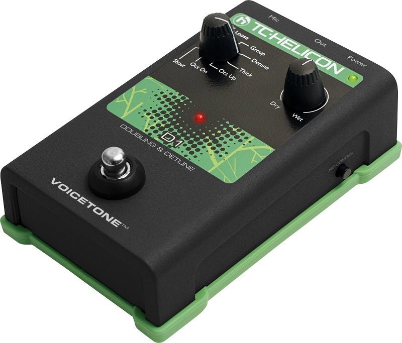 【箱なし】TC-HELICON Voicetone D1 TC Helicon Voicetone D1 Vocal Doubler | Music Planet NZ