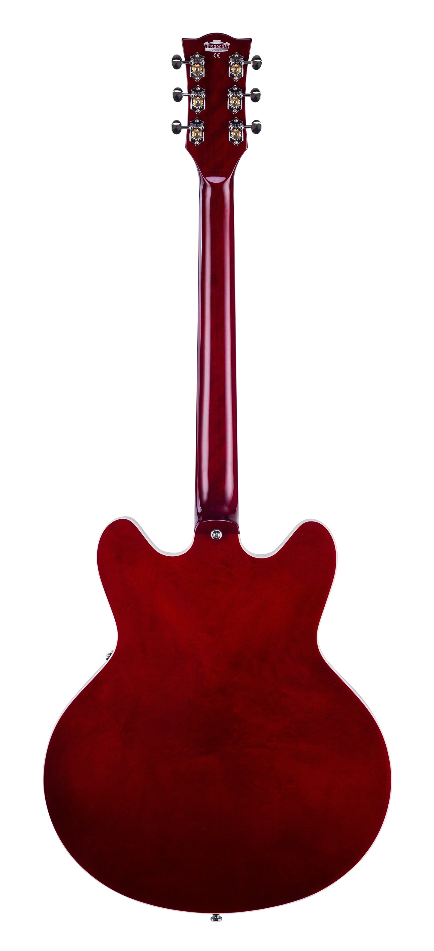 Vox Bobcat V90 Semi - Hollow Electric Guitar Cherry Red - Music Planet NZ