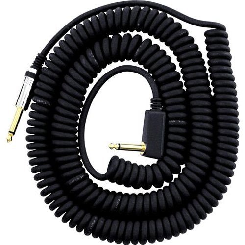 Vox VCC90 Vintage Coiled Cable – 30ft (Black) | Music Planet NZ