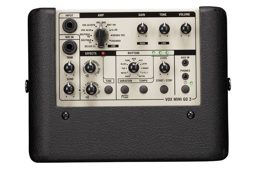 VOX MINI GO 3W AMP SMOKEY BEIGE - Music Planet New Zealand