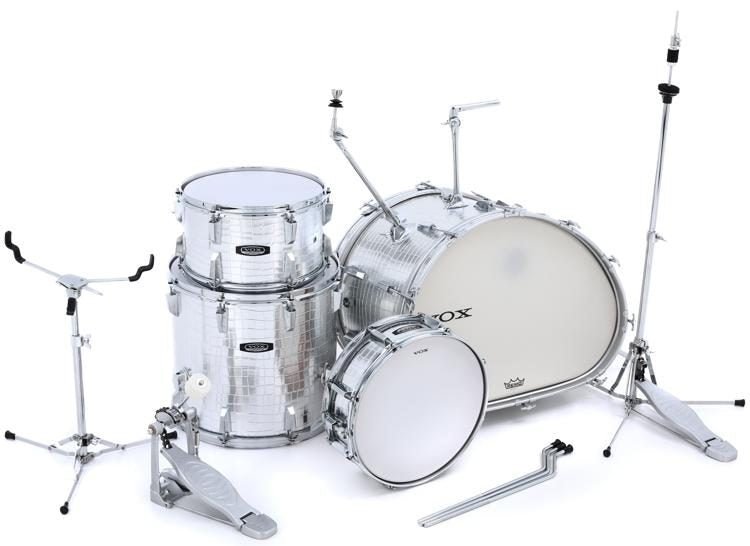 VOX TELSTAR 4 PIECE DRUM KIT WITH HARDWA - Music Planet New Zealand