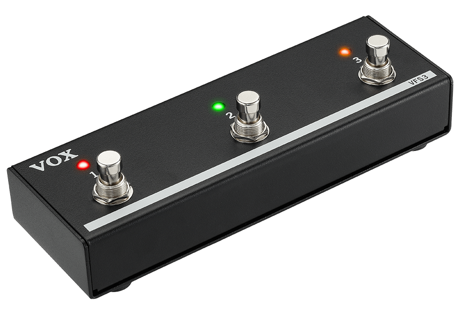 VOX VFS3 3 BUTTON FOOTSWITCH FOR MINI GO - Music Planet New Zealand