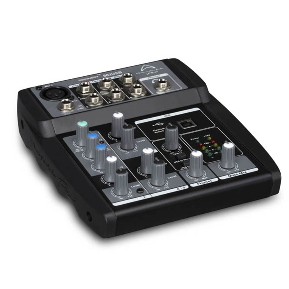 WHARFEDALE CONNECT 502 MINI MIXER USB - Music Planet New Zealand