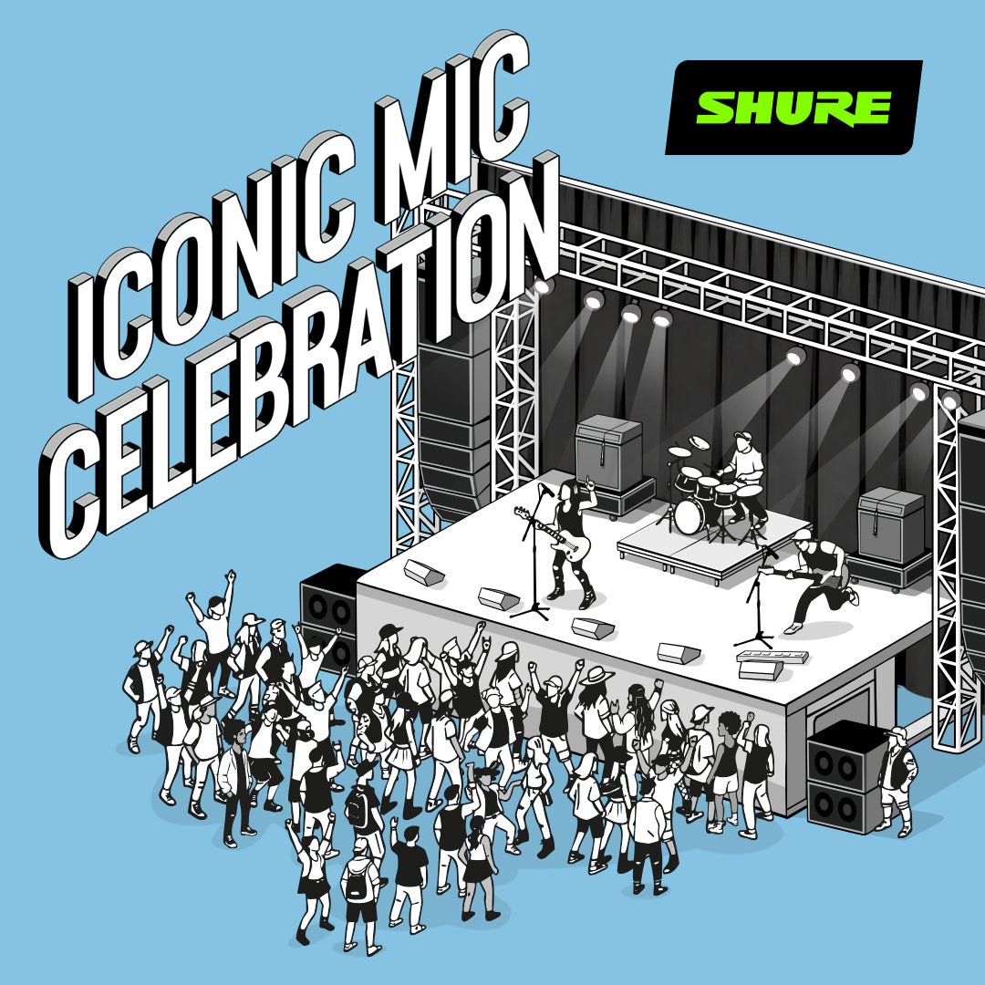 Shure Iconic Mics – Music Planet NZ