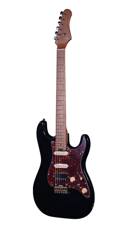 Crafter Crema S Series Electric Guitar - Cosmic Black