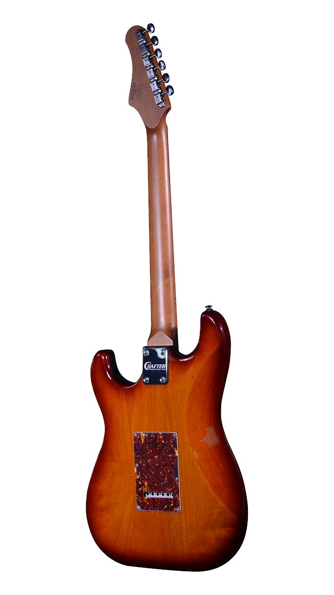 Crafter Crema S Series Electric Guitar - Tobacco Sunburst