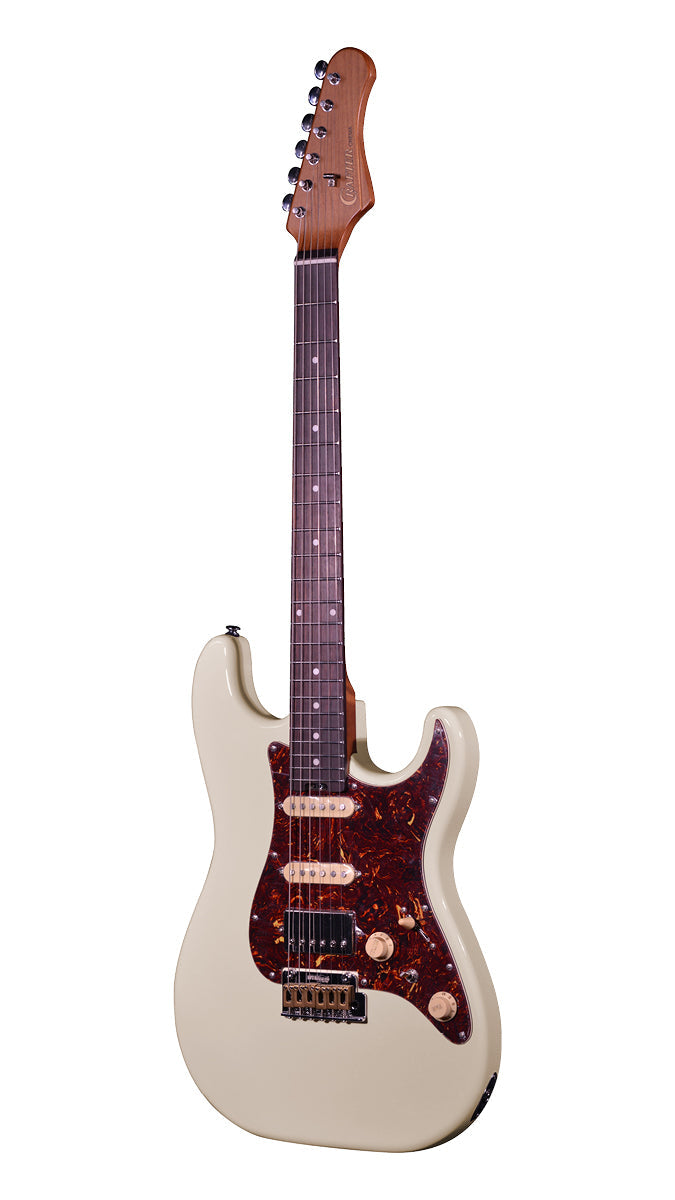 Crafter Crema S Series Electric Guitar - Malty White