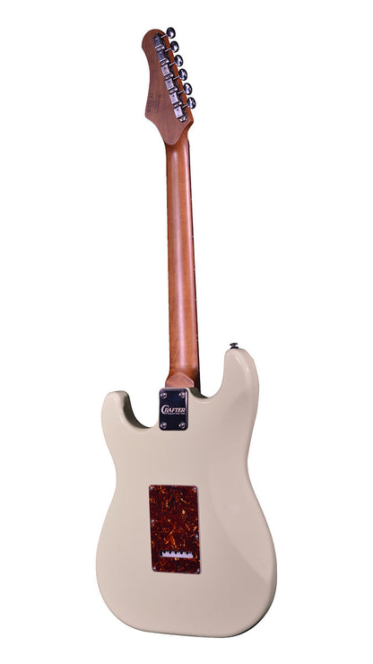 Crafter Crema S Series Electric Guitar - Malty White