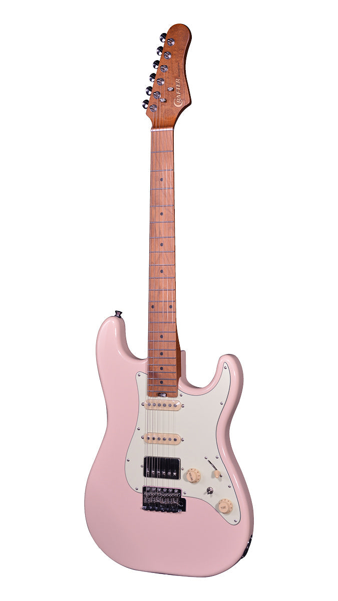Crafter Modern Sera S Series Electric Guitar - Shell Pink