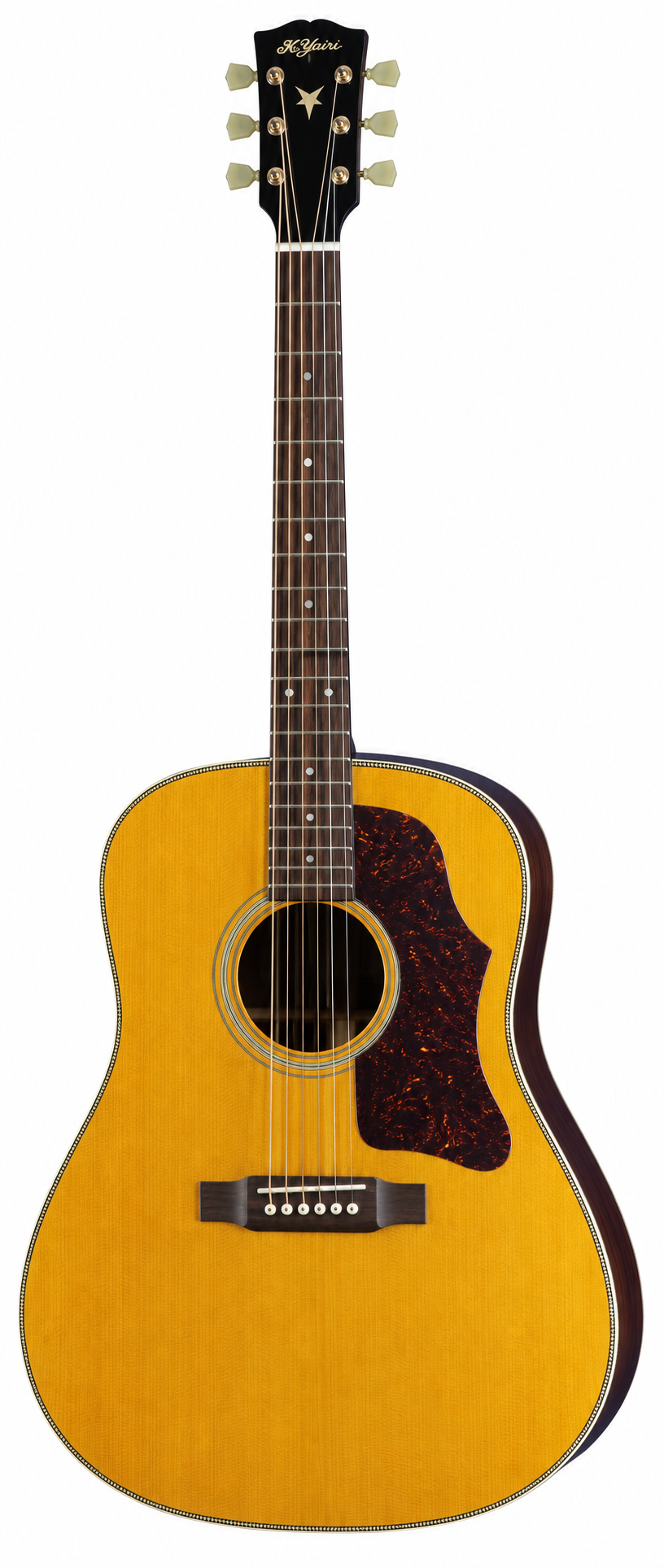 K Yairi Standard Series JY-45 Jumbo All Solid Acoustic Guitar