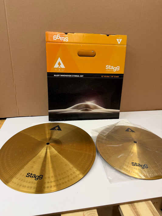 Stagg AXA Copper Steel Cymbal Set - B-Stock