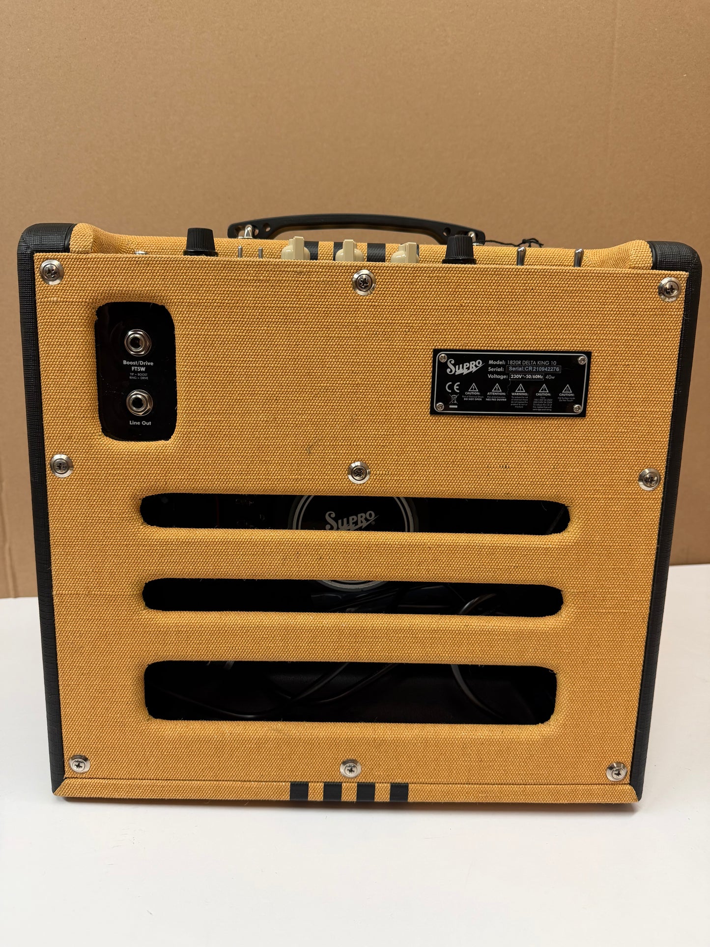 Supro Delta King 10 1x10-inch 5-watt Tube Combo Amp - B-Stock