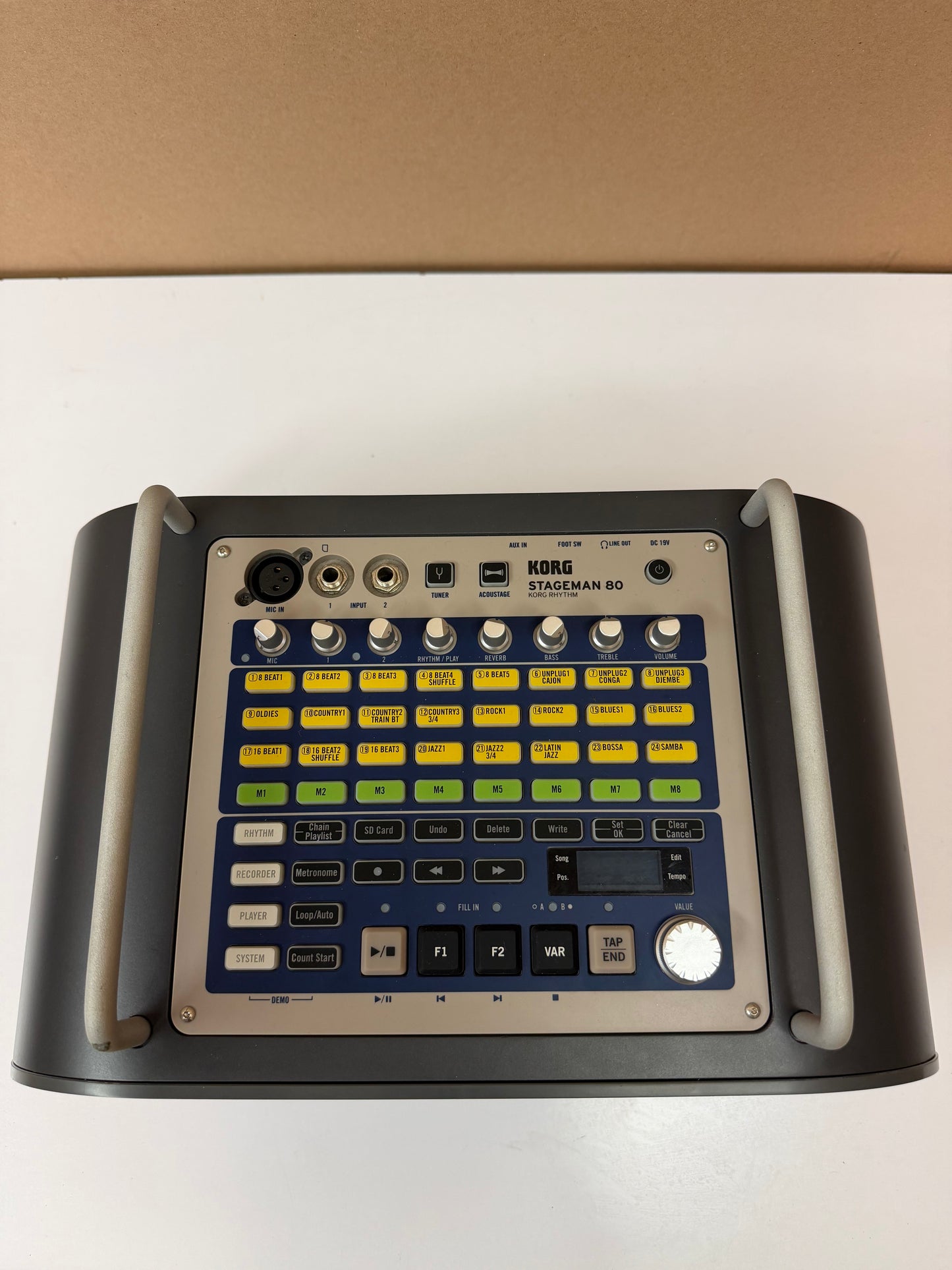 Korg Stageman 80 Rhythm Machine & Portable PA - B-Stock