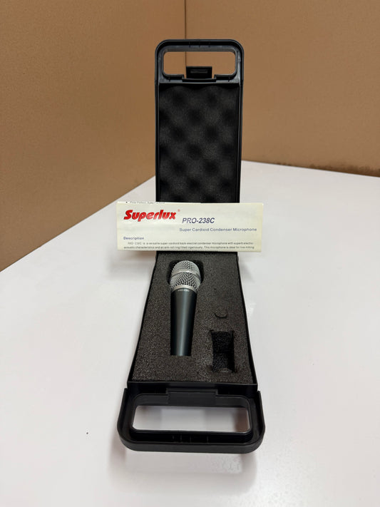 Superlux PRO238C Condenser Vocal Mic - B-Stock