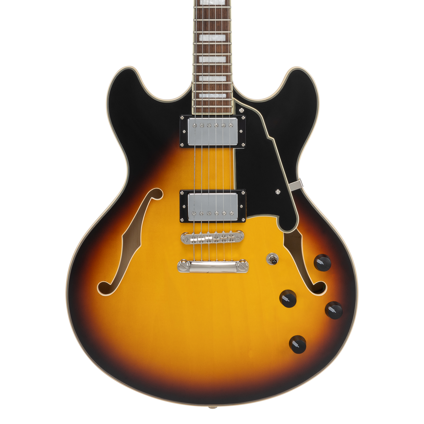 D'Angelico Premier DC Electric Guitar - Vintage Sunburst