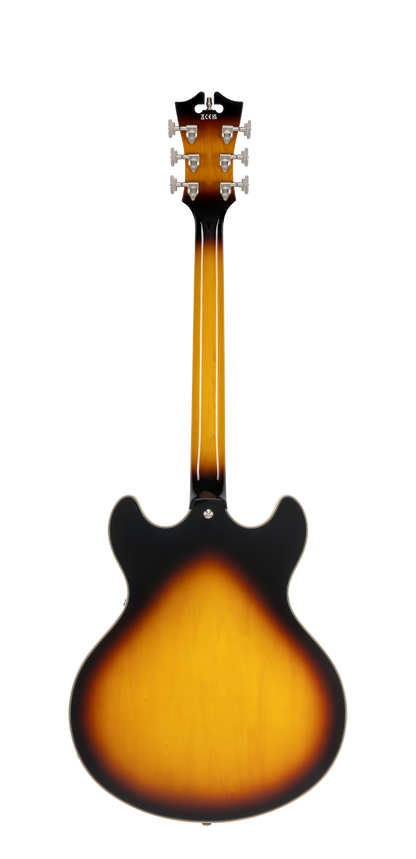 D'Angelico Premier DC Electric Guitar - Vintage Sunburst