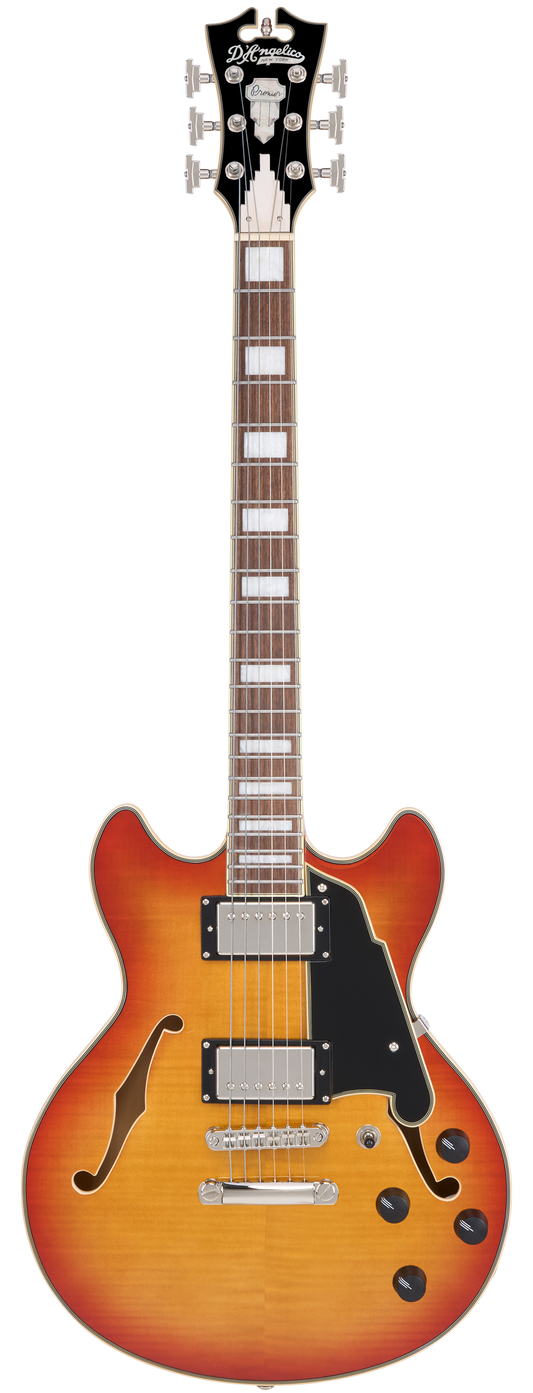 D'Angelico Premier Mini DC XT Honeyburst