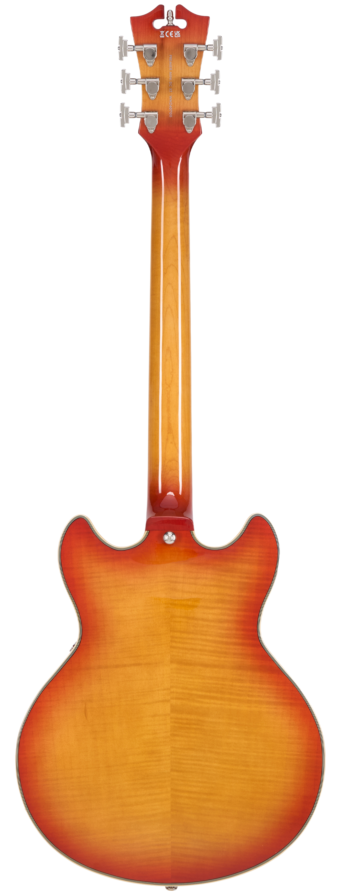 D'Angelico Premier Mini DC XT Honeyburst