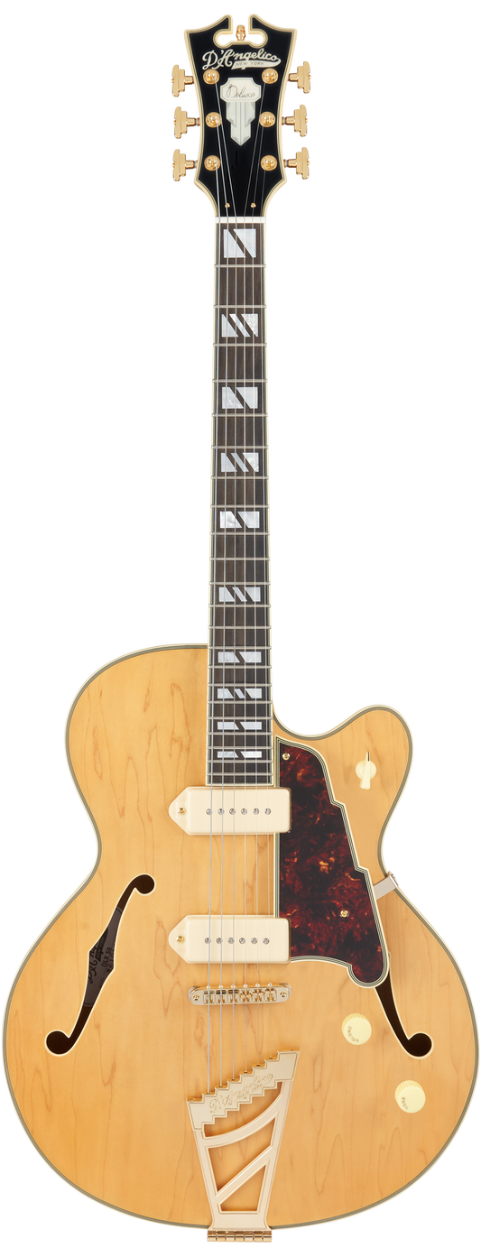 D’Angelico Deluxe 59 Hollowbody Electric Guitar - Satin Honey