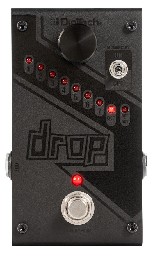 DigiTech DROP Special Edition Black Polyphonic Drop Tune Pedal
