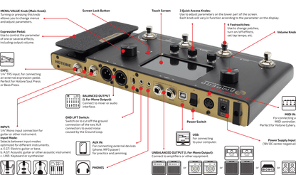 Hotone Ampero Amp Modeller & Multi-Effects Processor