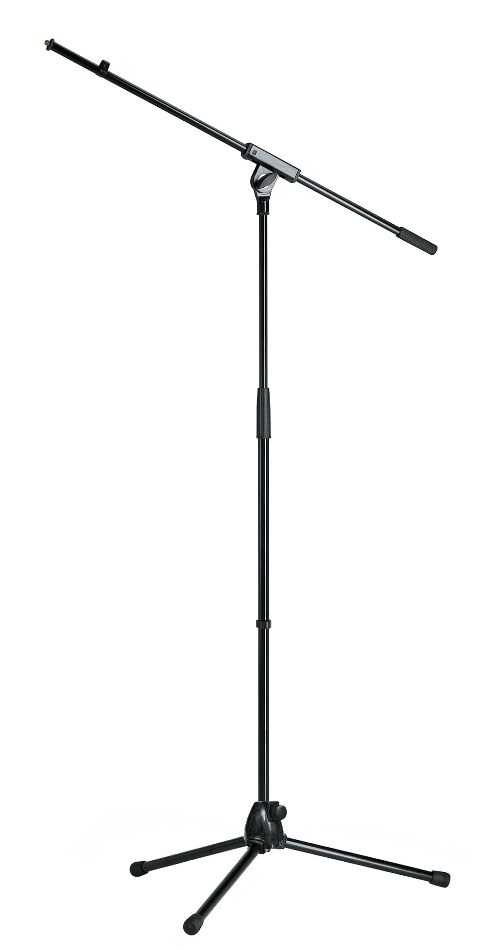 K&M 21070 Microphone Stand with Boom Arm - Black