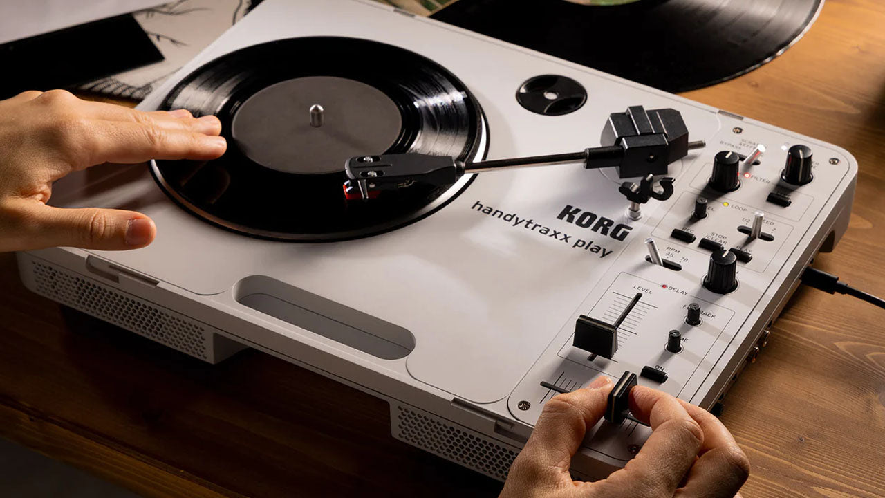 Korg Handytraxx Play Portable Record Player with Effects & Looping