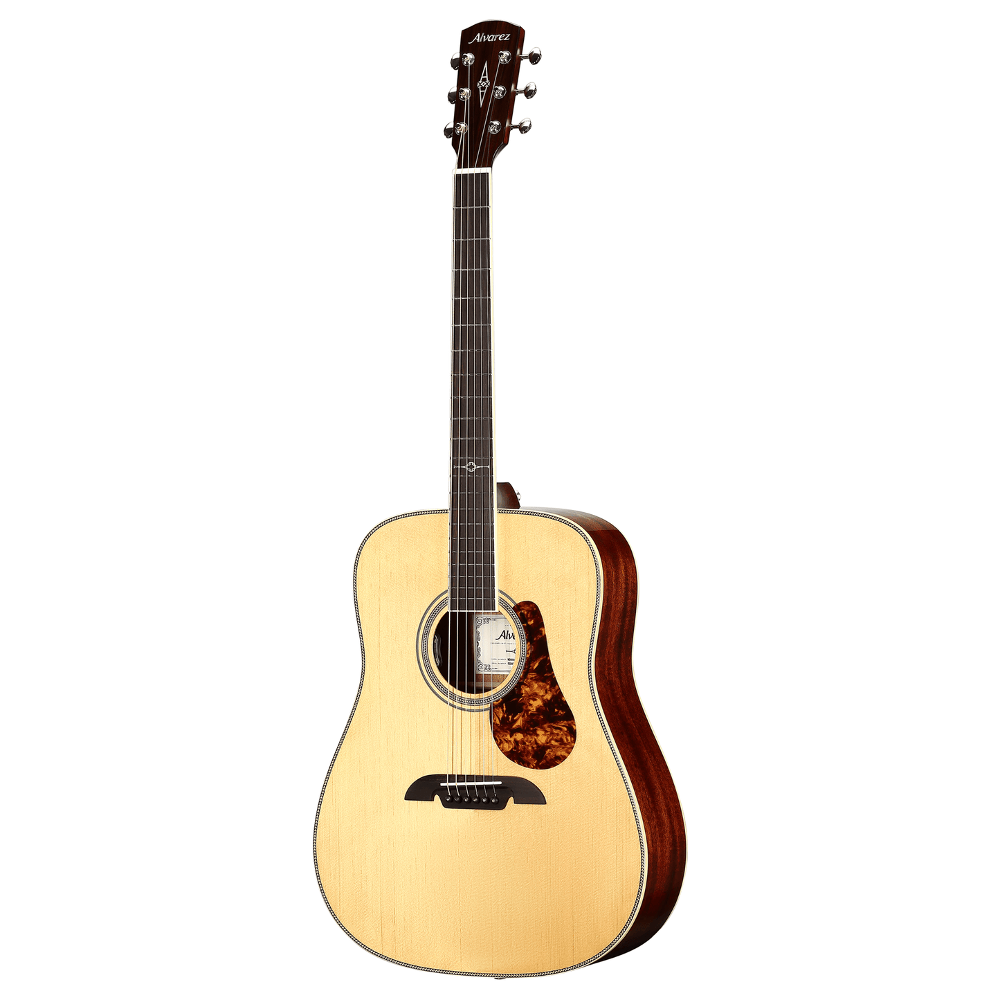 Alvarez MD60E Herringbone Masterworks Dreadnought Acoustic-Electric Guitar