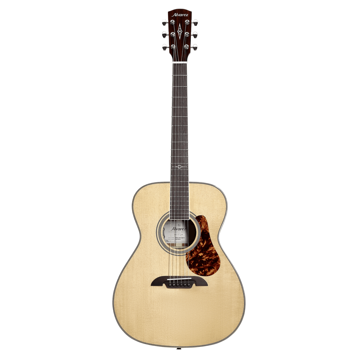 Alvarez Masterworks Series MF60e Herringbone Solid Acoustic Electric Guitar