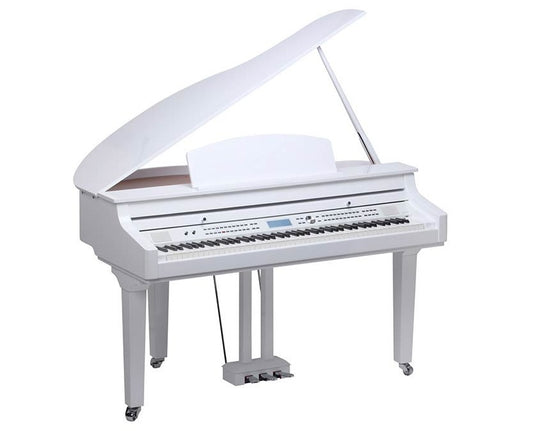 Medeli GRAND510 Digital Baby Grand Piano - White