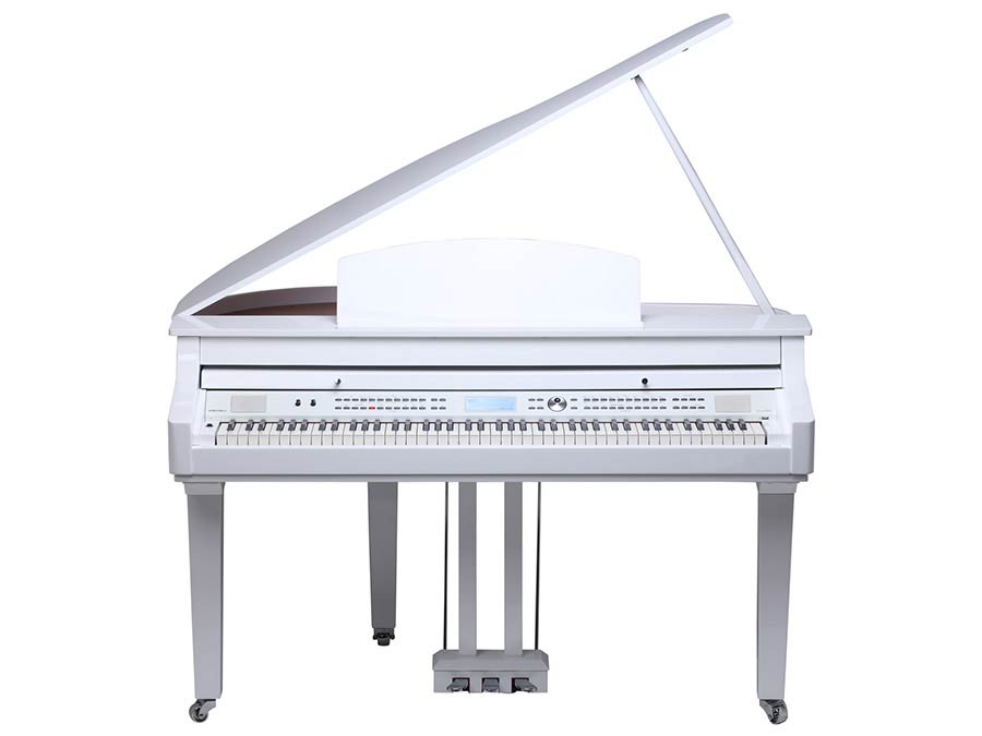 Medeli GRAND510 Digital Baby Grand Piano - White