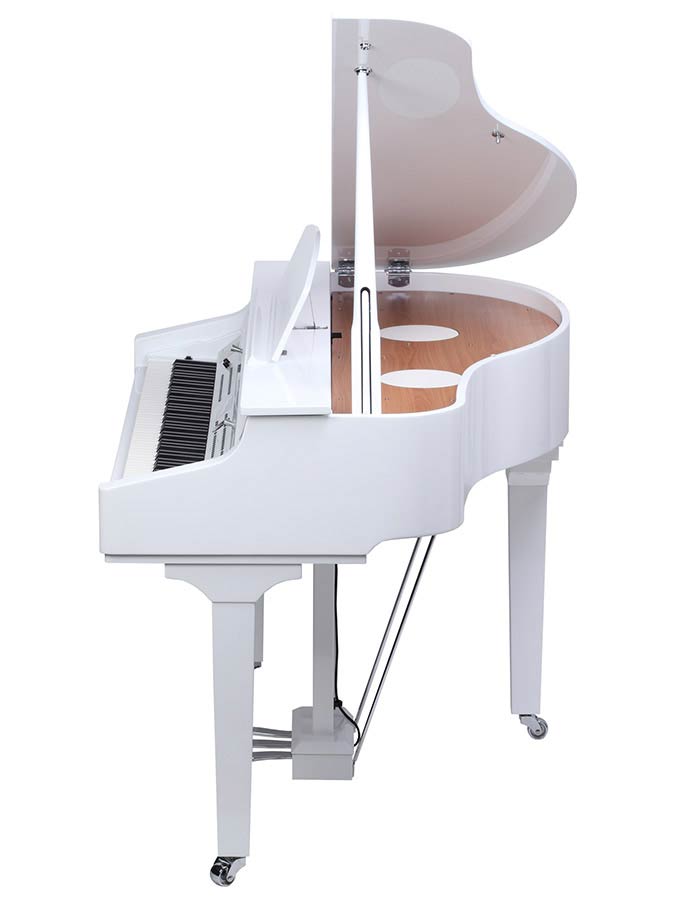 Medeli GRAND510 Digital Baby Grand Piano - White