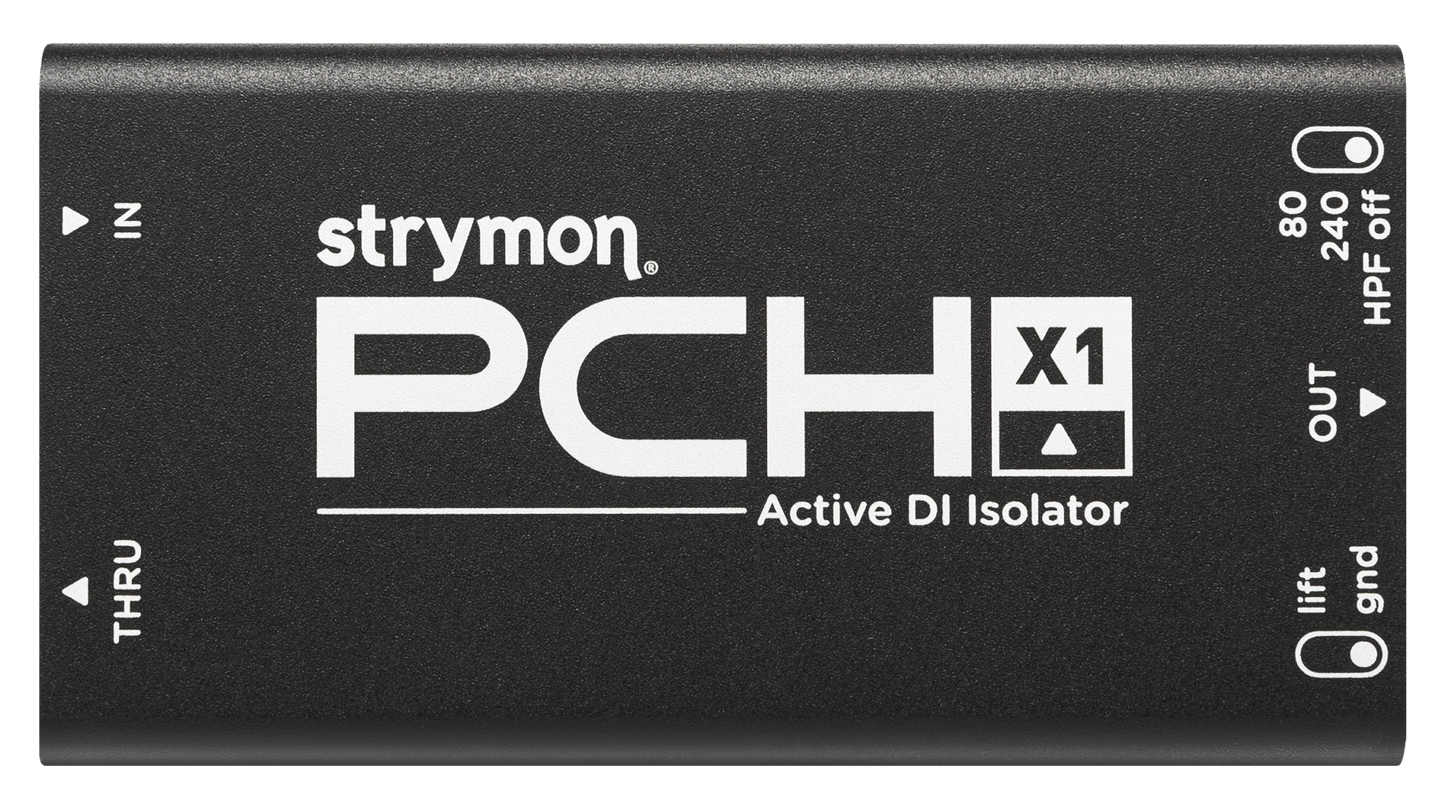 Strymon PCH X1 Active Phantom Powered Mono DI Isolator