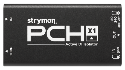 Strymon PCH X1 Active Phantom Powered Mono DI Isolator