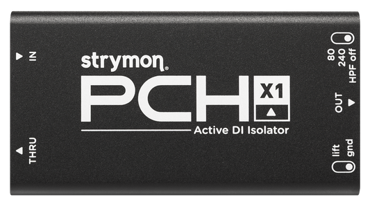 Strymon PCH X1 Active Phantom Powered Mono DI Isolator