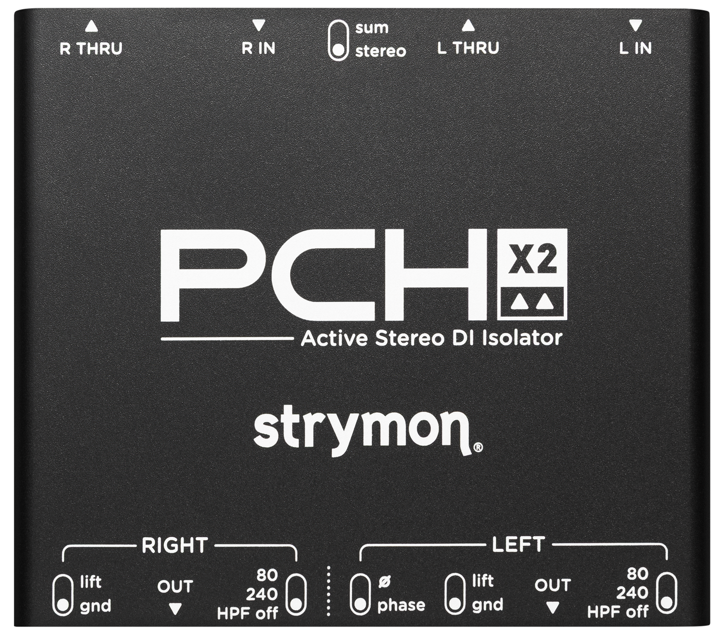 Strymon PCH X2 Active Phantom Powered Stereo DI Isolator